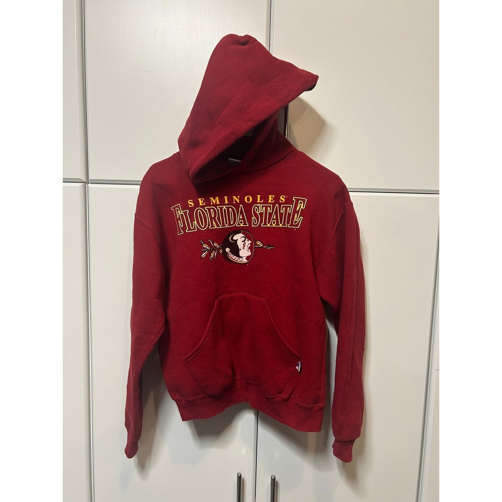 Russell Athletic Florida State Seminoles Hoodie Youth Large Garnet Red FSU Sweat